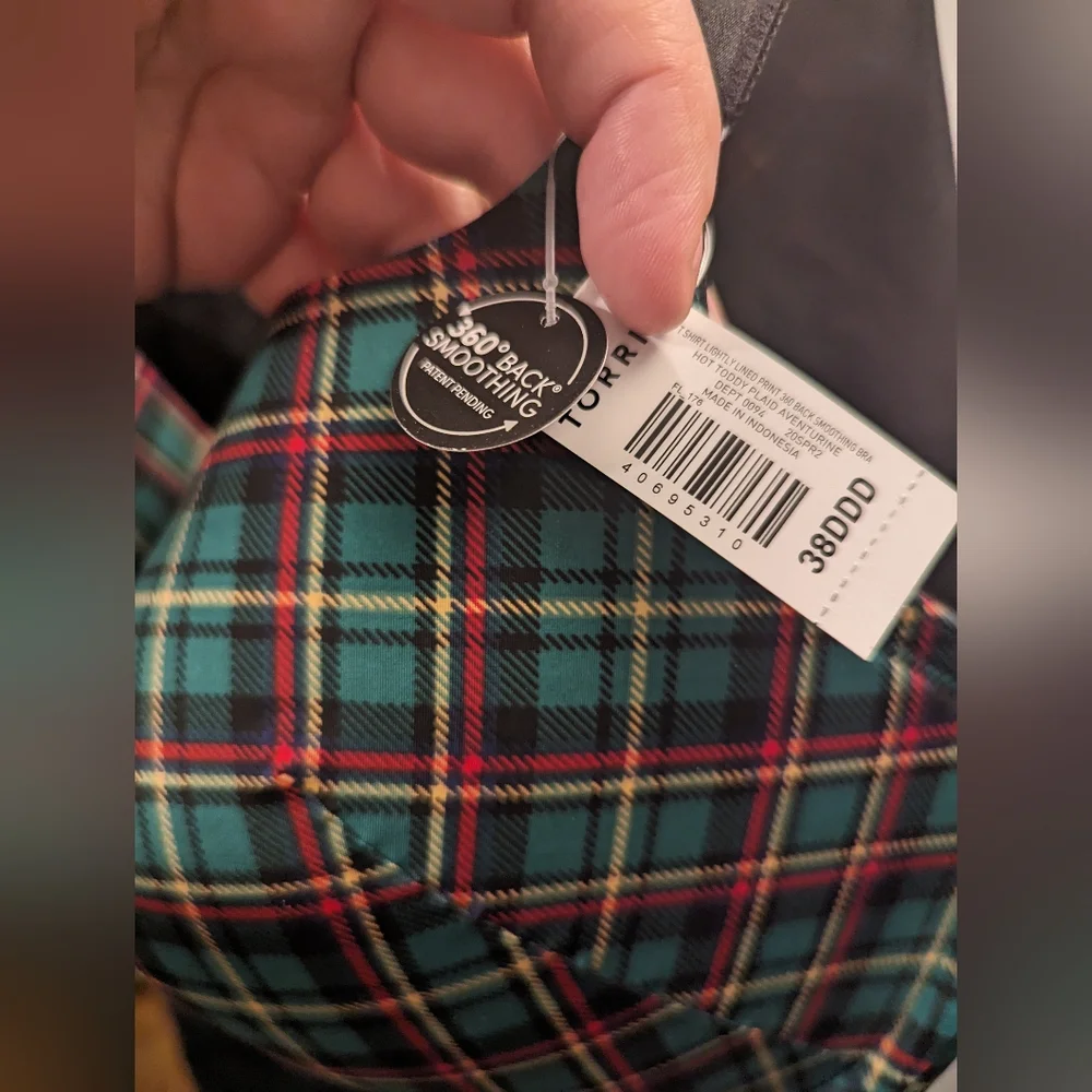 Torrid NWT T-shirt lightly lined 360 back smoothing bra 38DDD - Picture 4 of 11